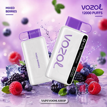 VOZOL Star 12000 Puffs Disposable Vape Mixed Berries 50mg Nicotine Salt
