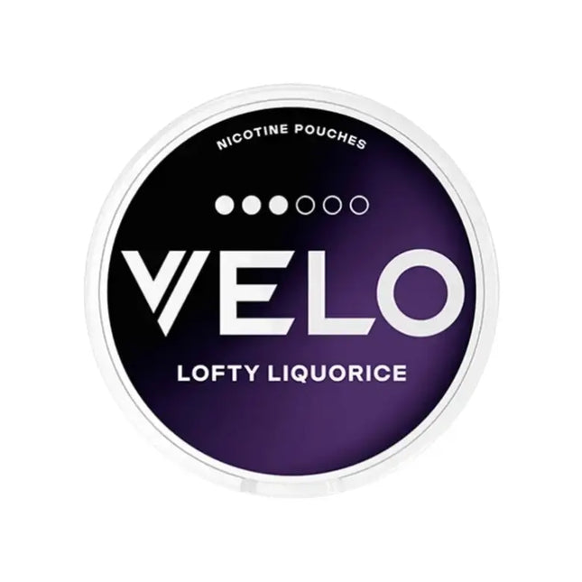Velo Sweden 3 Dots 10mg Nicotine Pouch Lofty Liquorice Flavor