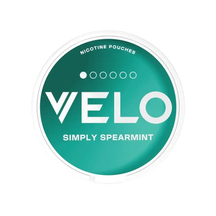 Velo Sweden 1 Dots 4mg Nicotine Pouch Simply Spearmint Flavor