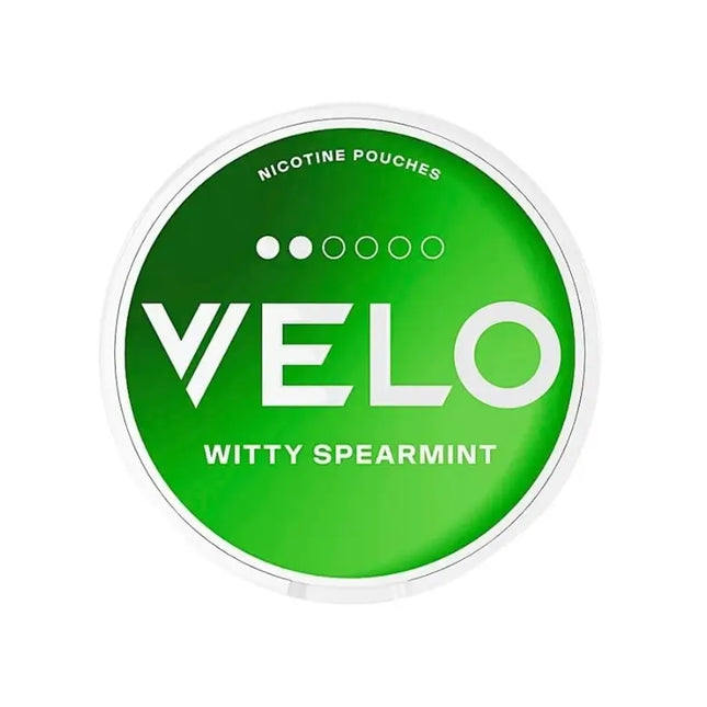 Velo Sweden 2 Dots 6mg Nicotine Pouch Witty Spearmint Flavor