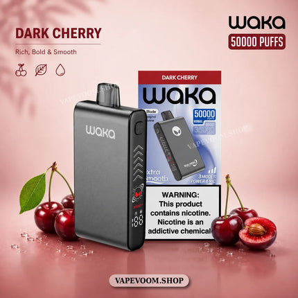 WAKA Blade 50000 Puffs Disposable Vape 50mg Nicotine 700mAh Rechargeable