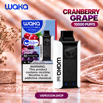 WAKA soPro 10,000 Puffs Disposable Vape 30mg Nicotine In UAE