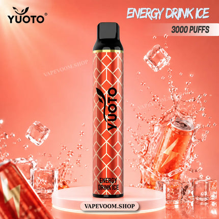 Yuoto Luscious 3000 Puffs Disposable Vape – 50mg Salt Nicotine | 1350mAh | 8.0ml
