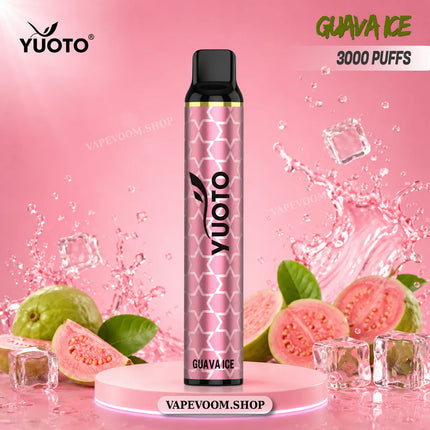 Yuoto Luscious 3000 Puffs Disposable Vape – 50mg Salt Nicotine | 1350mAh | 8.0ml
