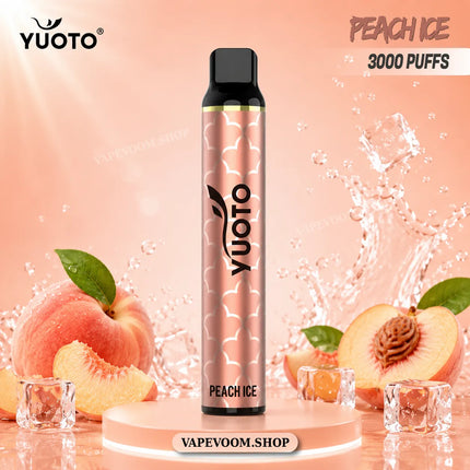 Yuoto Luscious 3000 Puffs Disposable Vape – 50mg Salt Nicotine | 1350mAh | 8.0ml